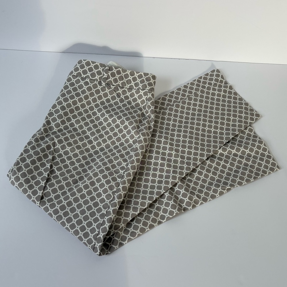 Zac & Rachel Men's Gray Geometric Chinos